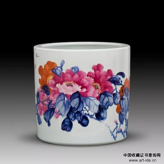 花开富贵 江西省高级工艺美术师熊智华作品