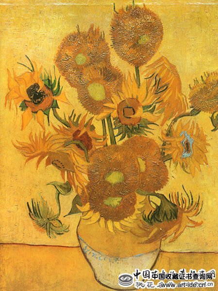  TOP9.《花瓶与15朵向日葵》(Vasewith Fifteen Sunflowers，1888)，3970万美元