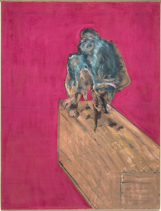 《黑猩猩研究》（Study for Chimpanzee）， 1957 弗朗西斯·培根